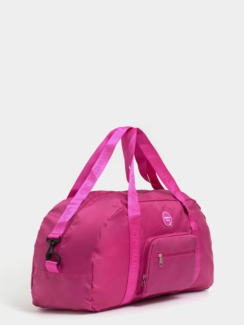 Bolso mediano plegable para viaje fucsia Minimax