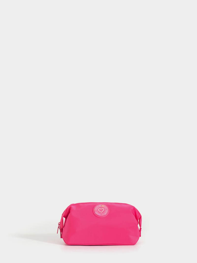 Neceser 3 en 1 fucsia
