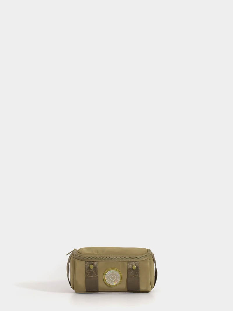 Neceser de viaje para colgar verde