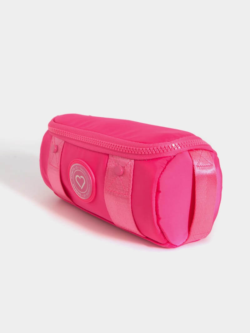 Neceser de viaje para colgar fucsia