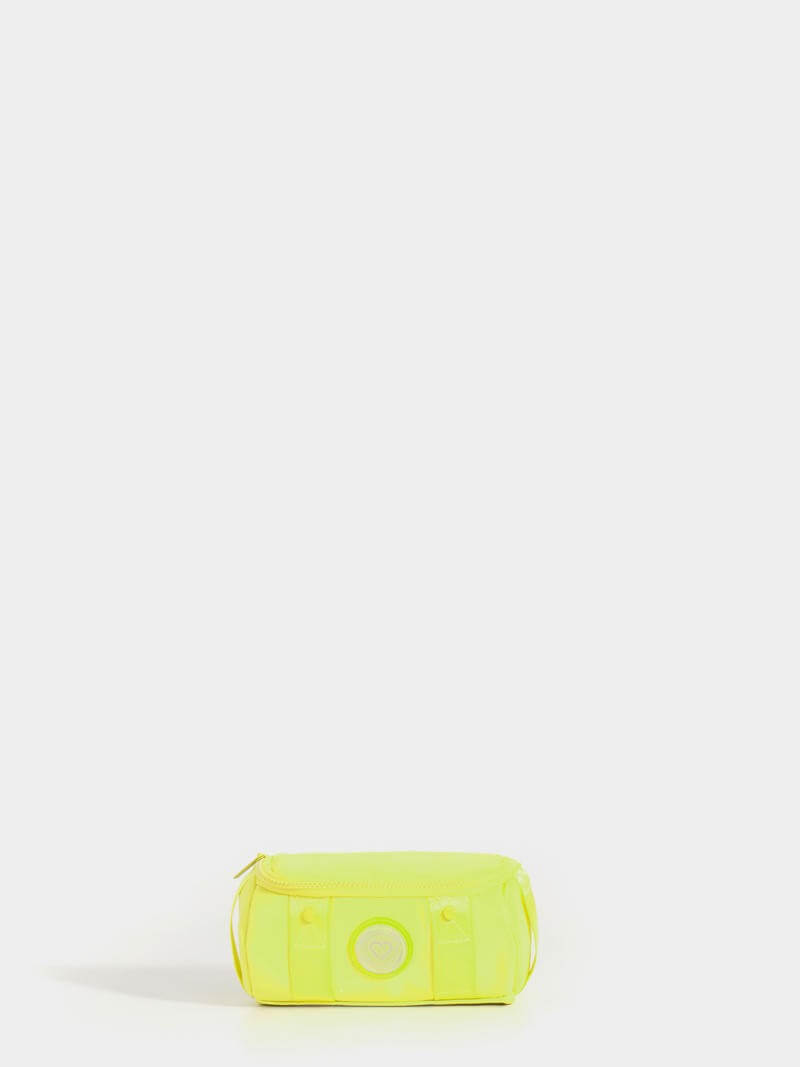 Neceser de viaje para colgar amarillo