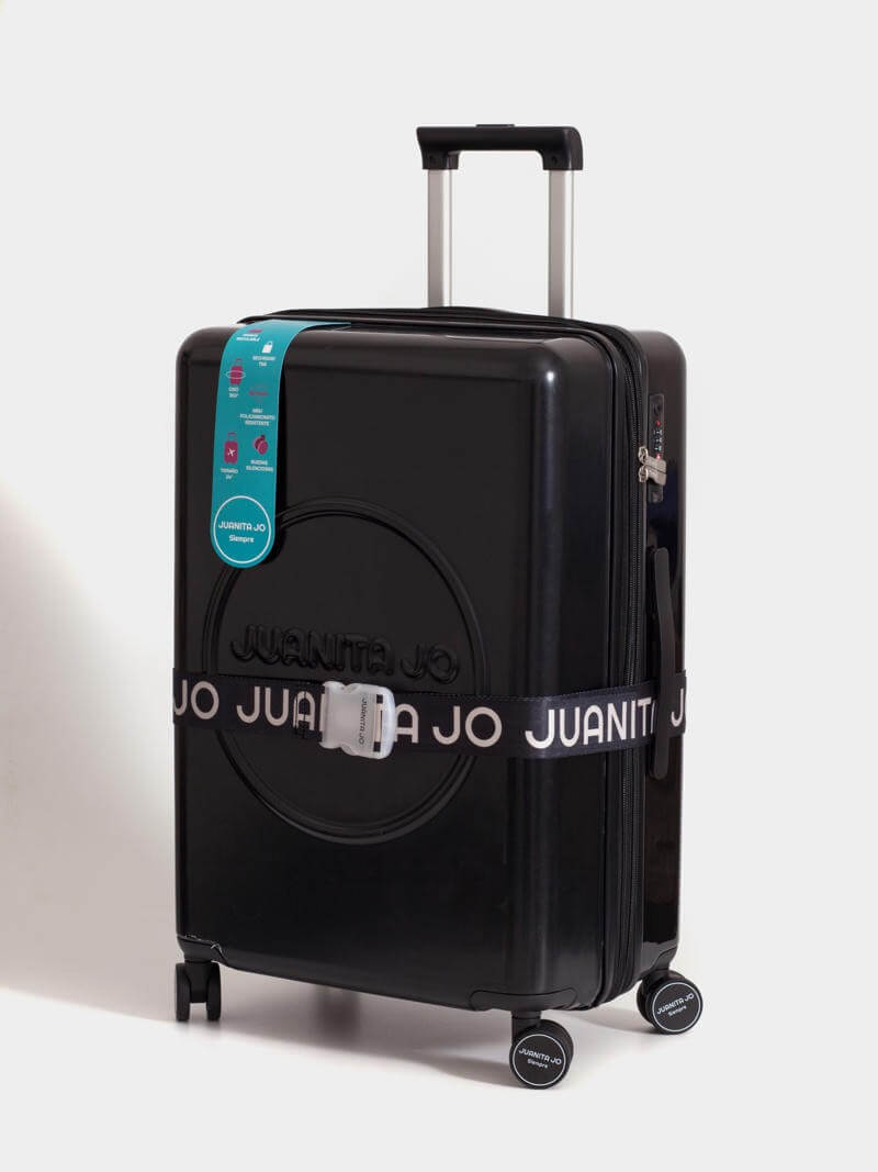 Kit de viaje para valija negro