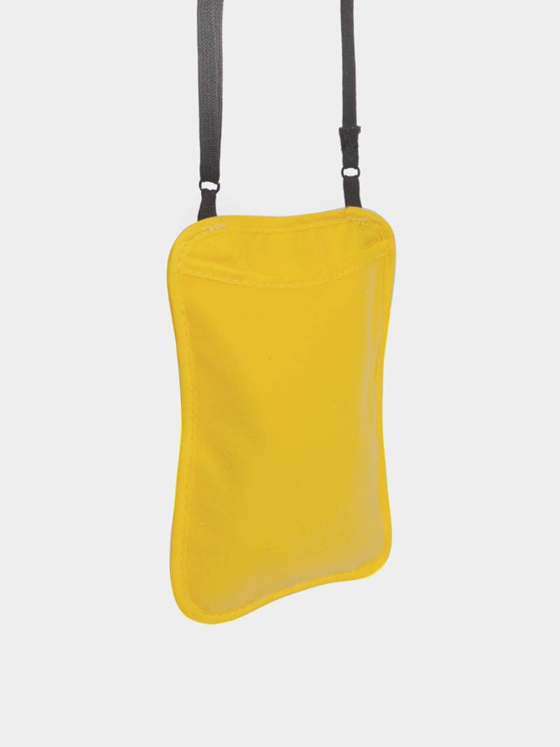 Bandolera Porta Valores amarillo