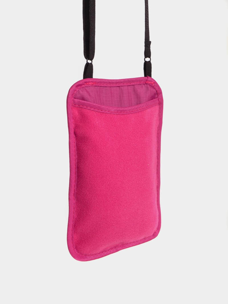 Bandolera Porta Valores fucsia