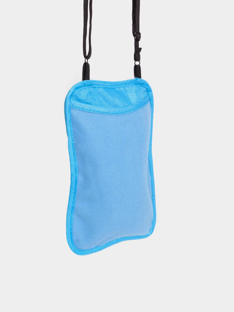 Bandolera Porta Valores turquesa