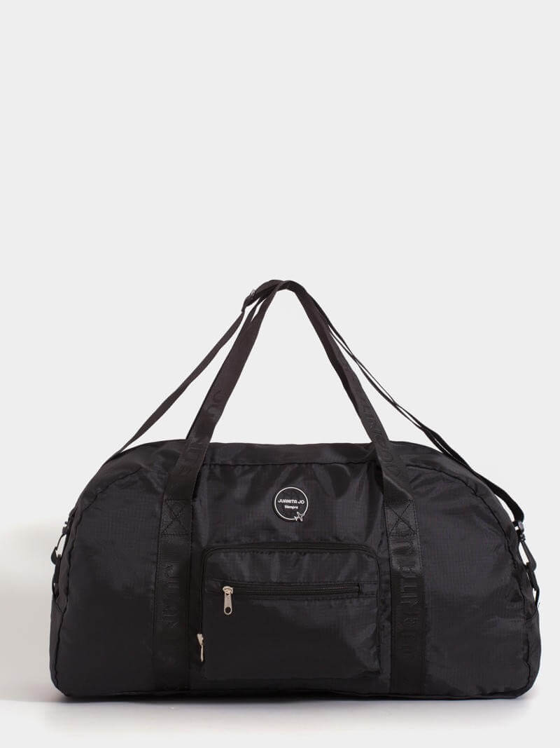 Bolso mediano plegable para viaje negro Minimax