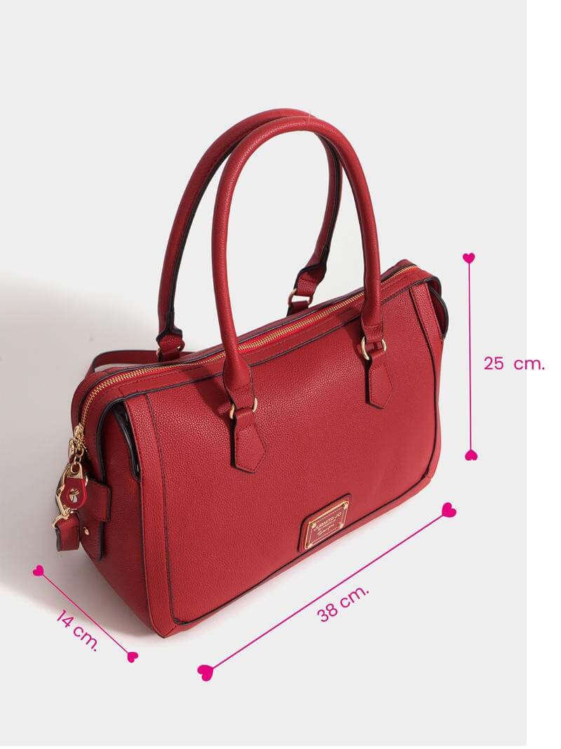 Cartera Roja Aurora