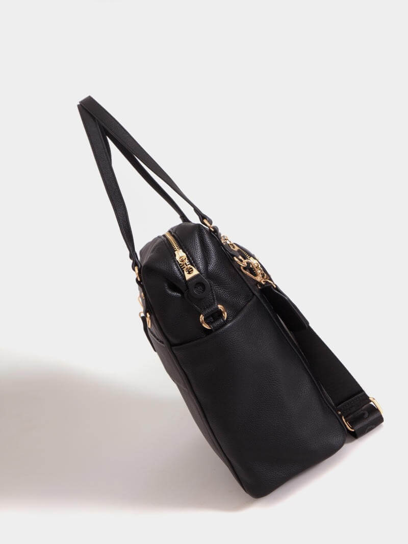 Shopping bag negra Úrsula