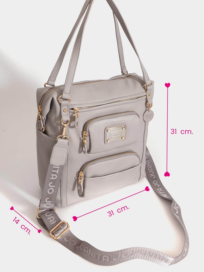 Shopping bag gris Úrsula