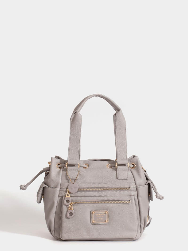 Cartera gris Amparo