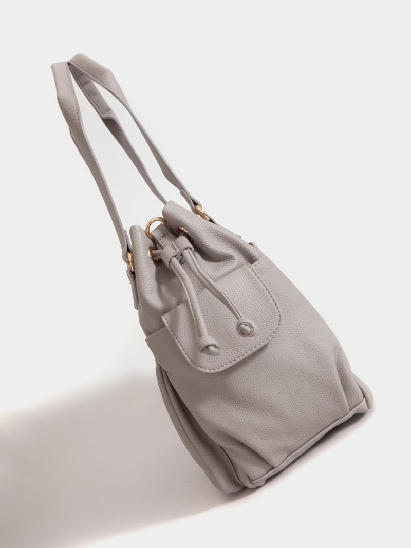 Cartera gris Amparo