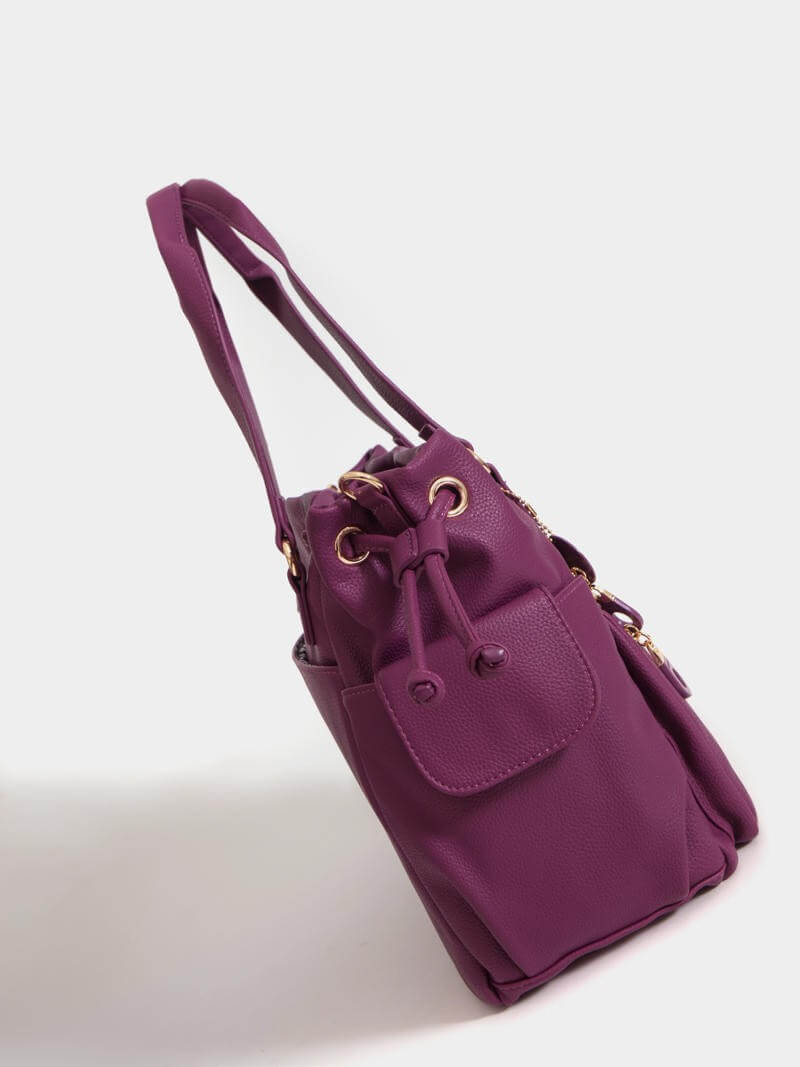 Cartera berenjena Amparo