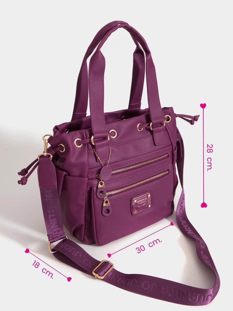 Cartera berenjena Amparo
