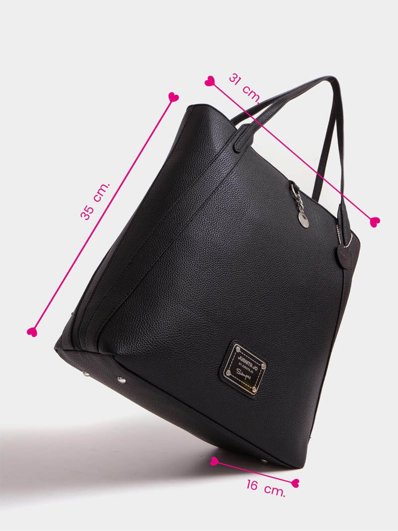 Shopping bag negra Renata