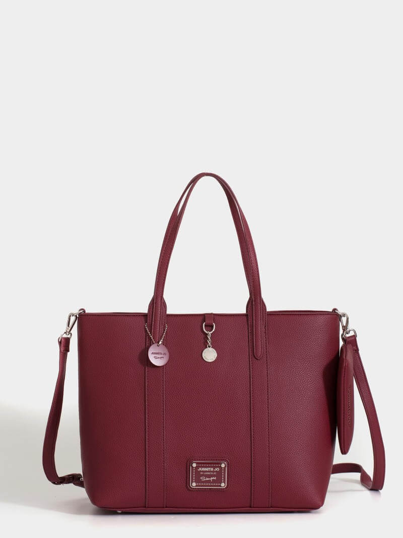Cartera bordó Renata