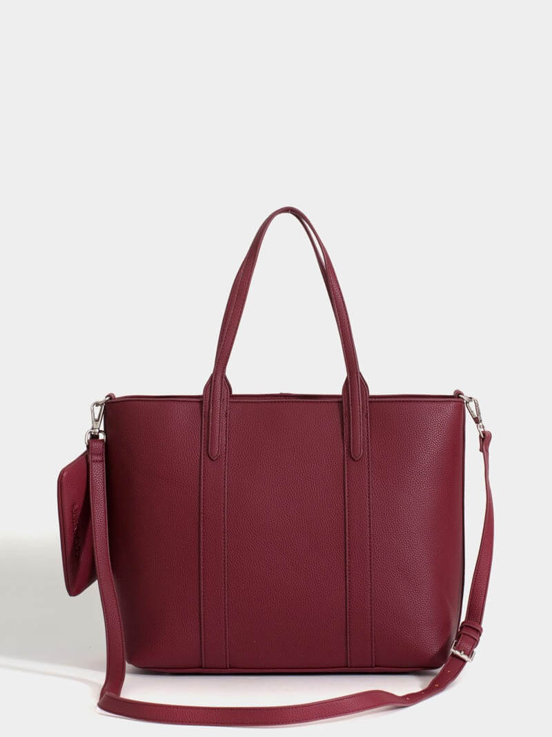 Cartera bordó Renata