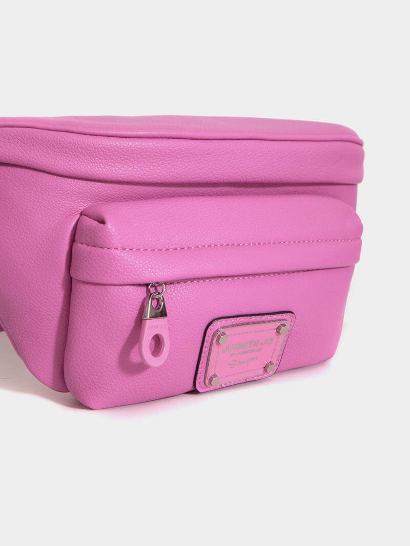 Riñonera rosa Mercedes