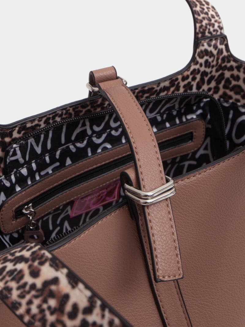 Cartera mediana visón Marta