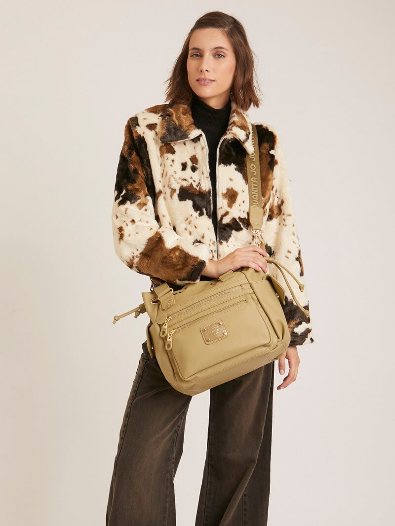 Cartera verde Amparo