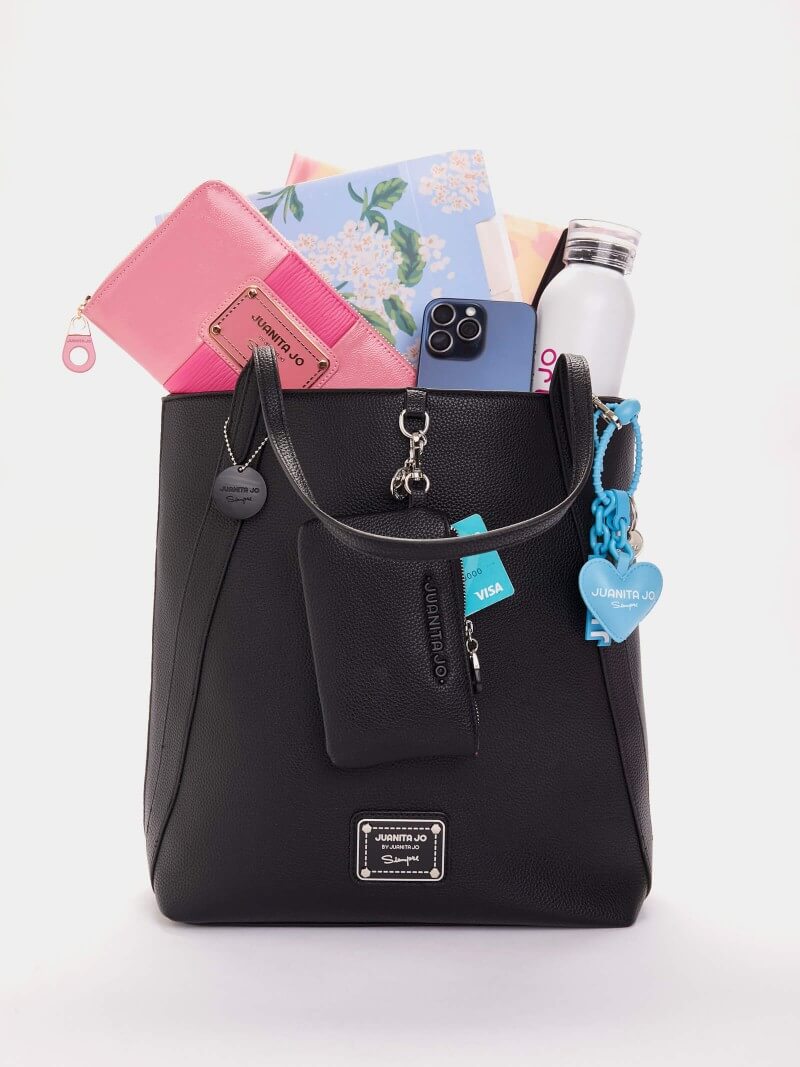 Shopping bag negra Renata
