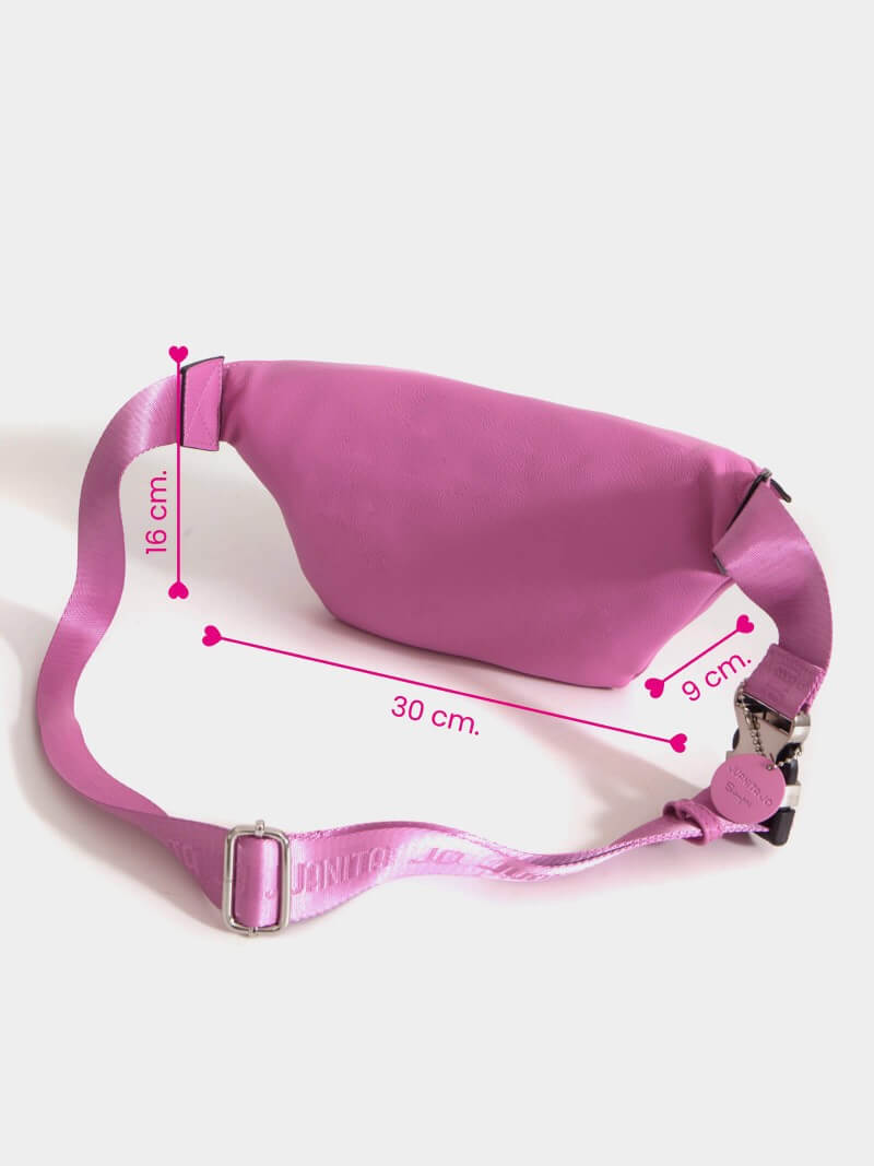 Riñonera rosa Mercedes