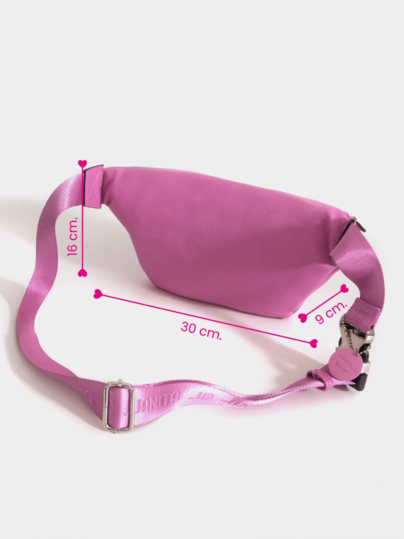 Riñonera rosa Mercedes