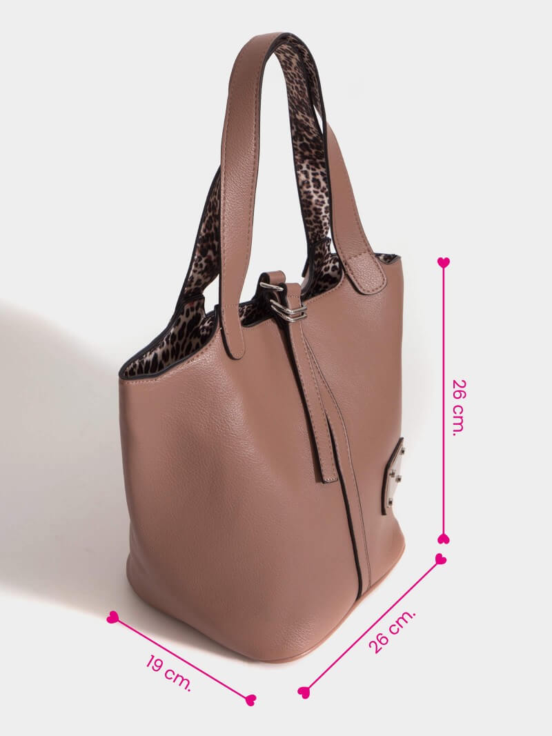 Cartera mediana visón Marta