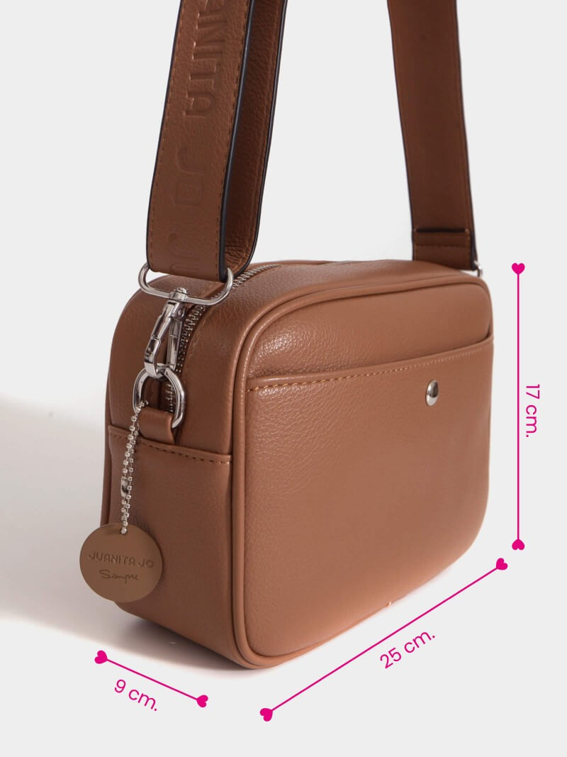 Bandolera marrón Jazmín