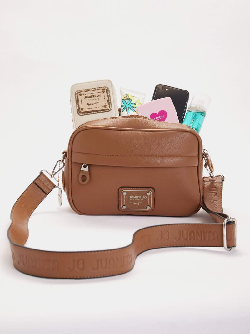 Bandolera marrón Jazmín