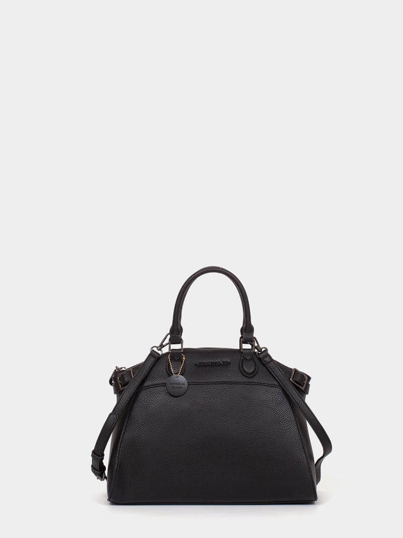Cartera de mano negra Dallas