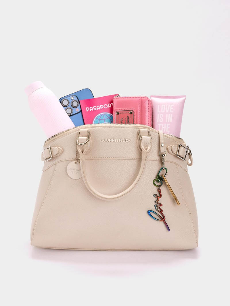 Cartera de mano nude Dallas