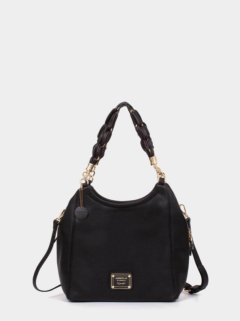 Cartera negra Agos