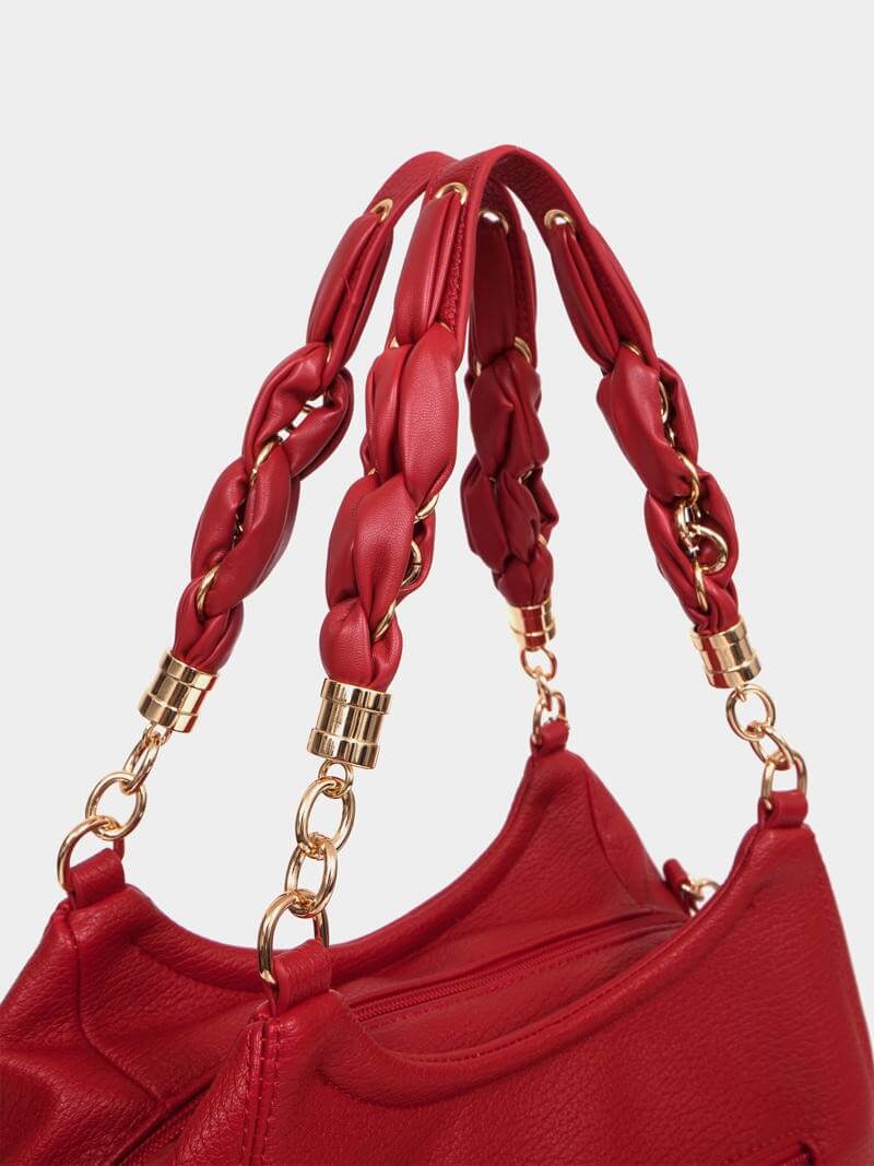 Cartera roja Agos