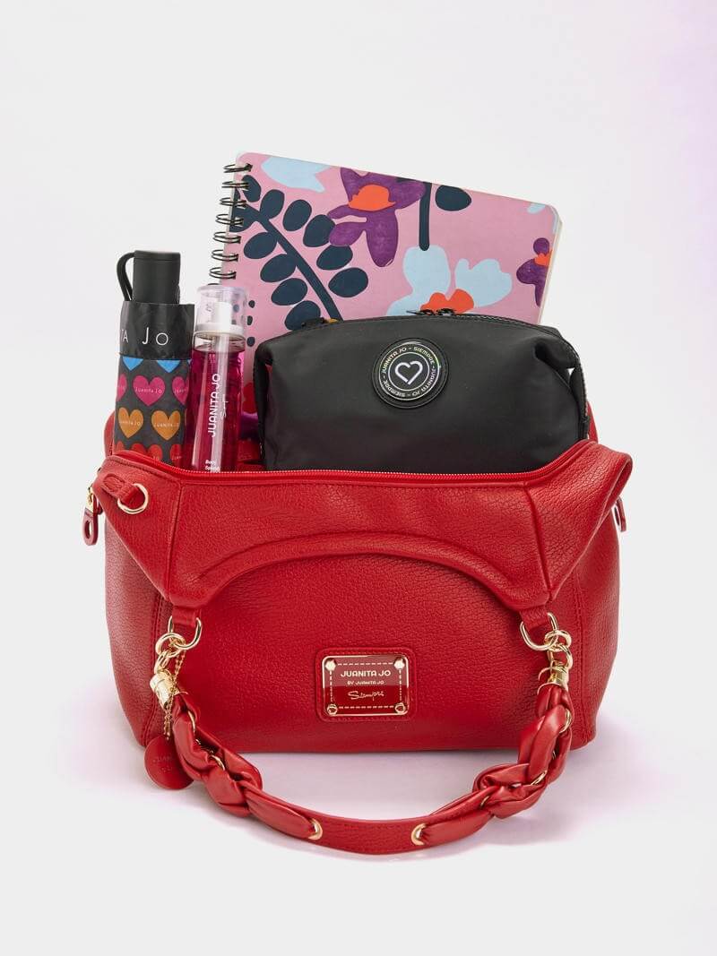 Cartera roja Agos