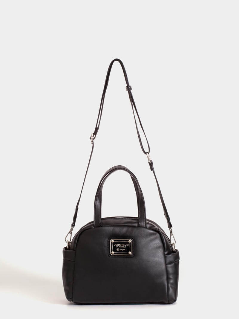 Cartera de mano negra Turín