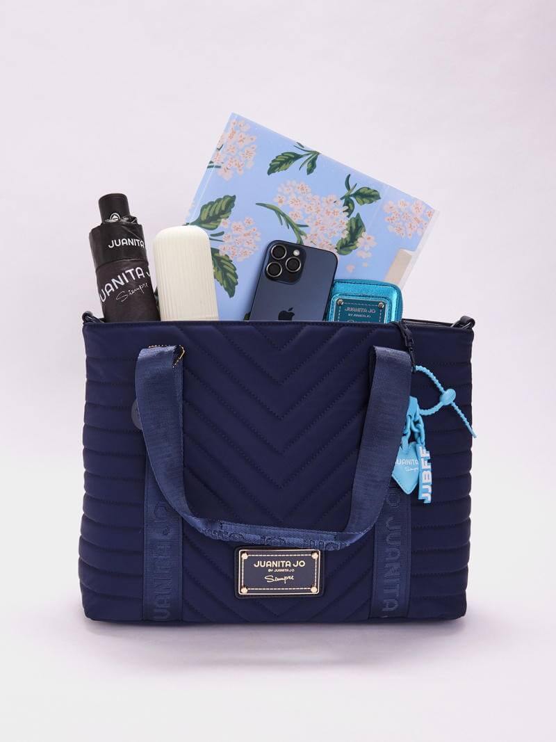 Cartera azul Ivy