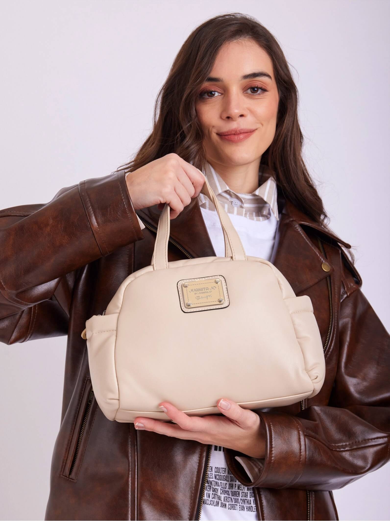Cartera de mano nude Turín