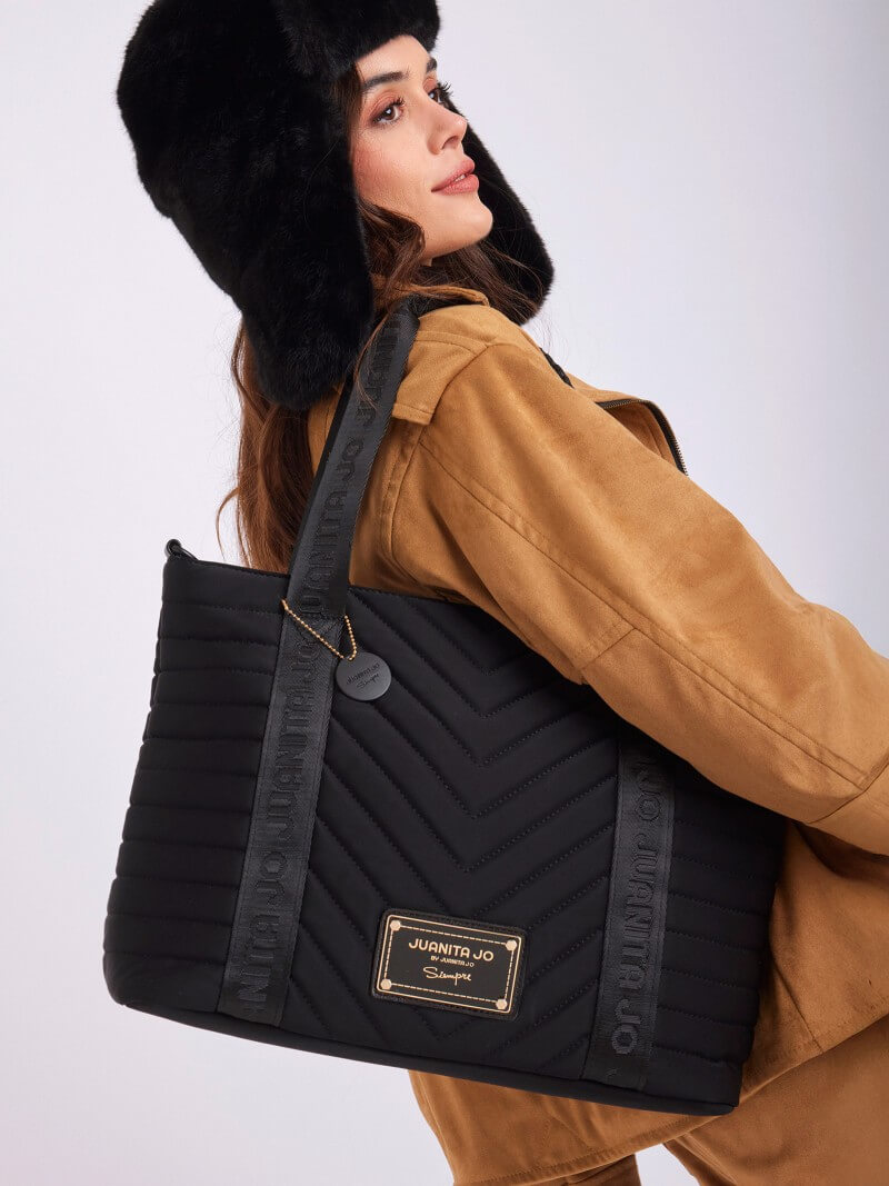 Cartera negra Ivy