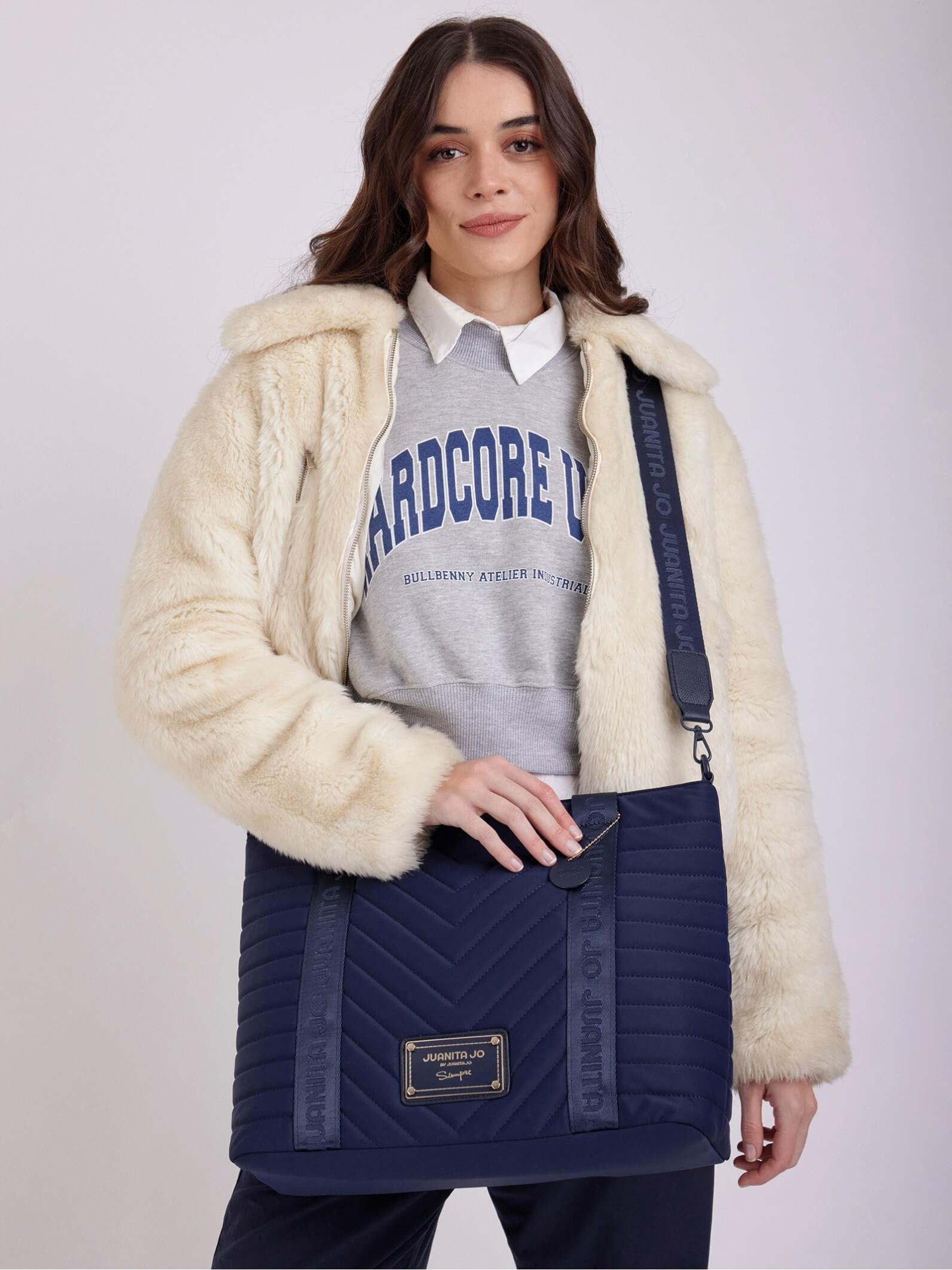 Cartera azul Ivy