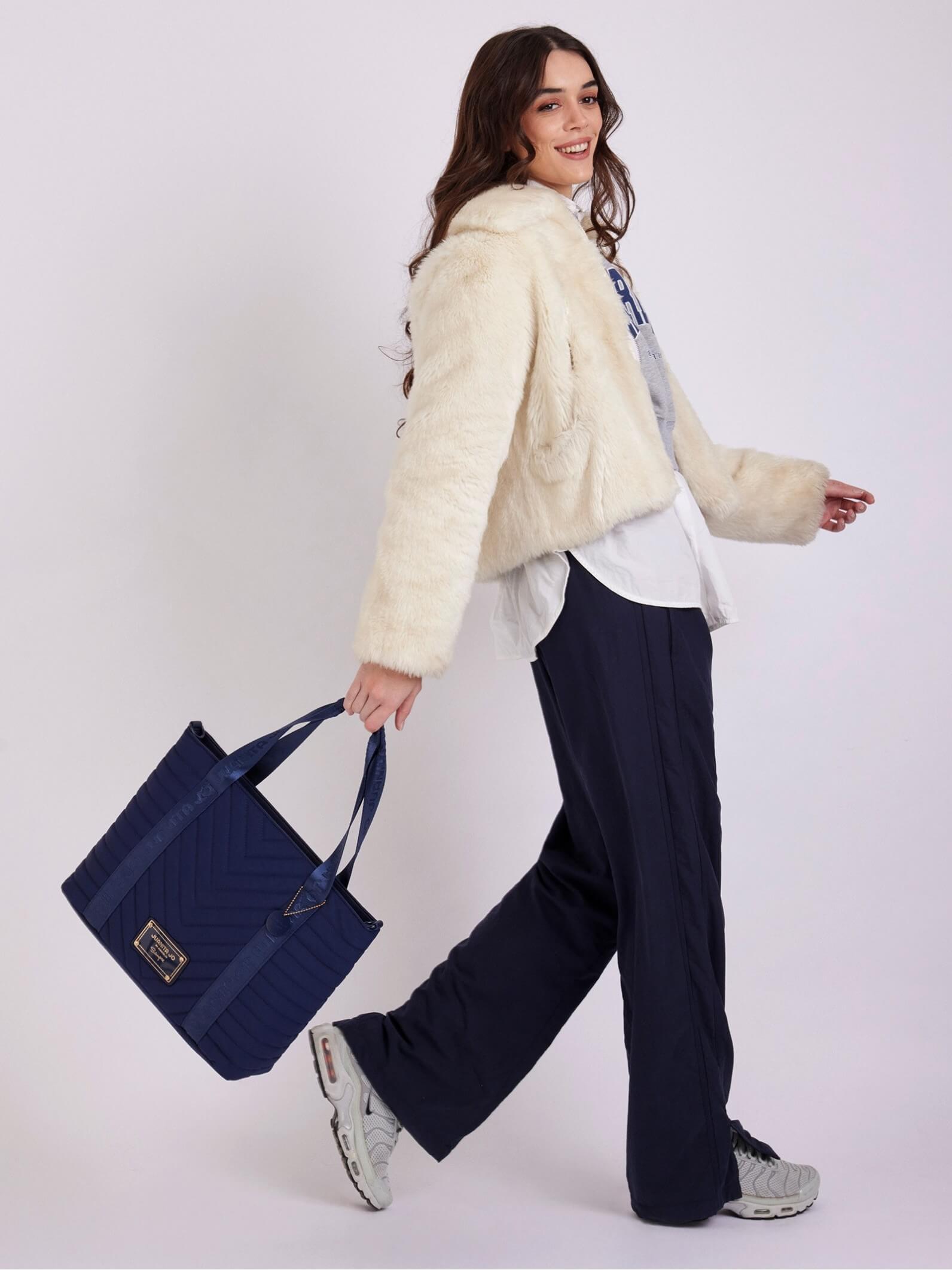 Cartera azul Ivy