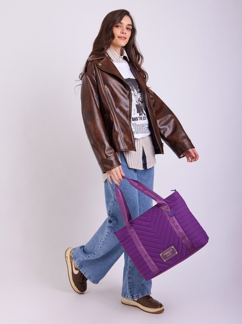 Cartera violeta Ivy