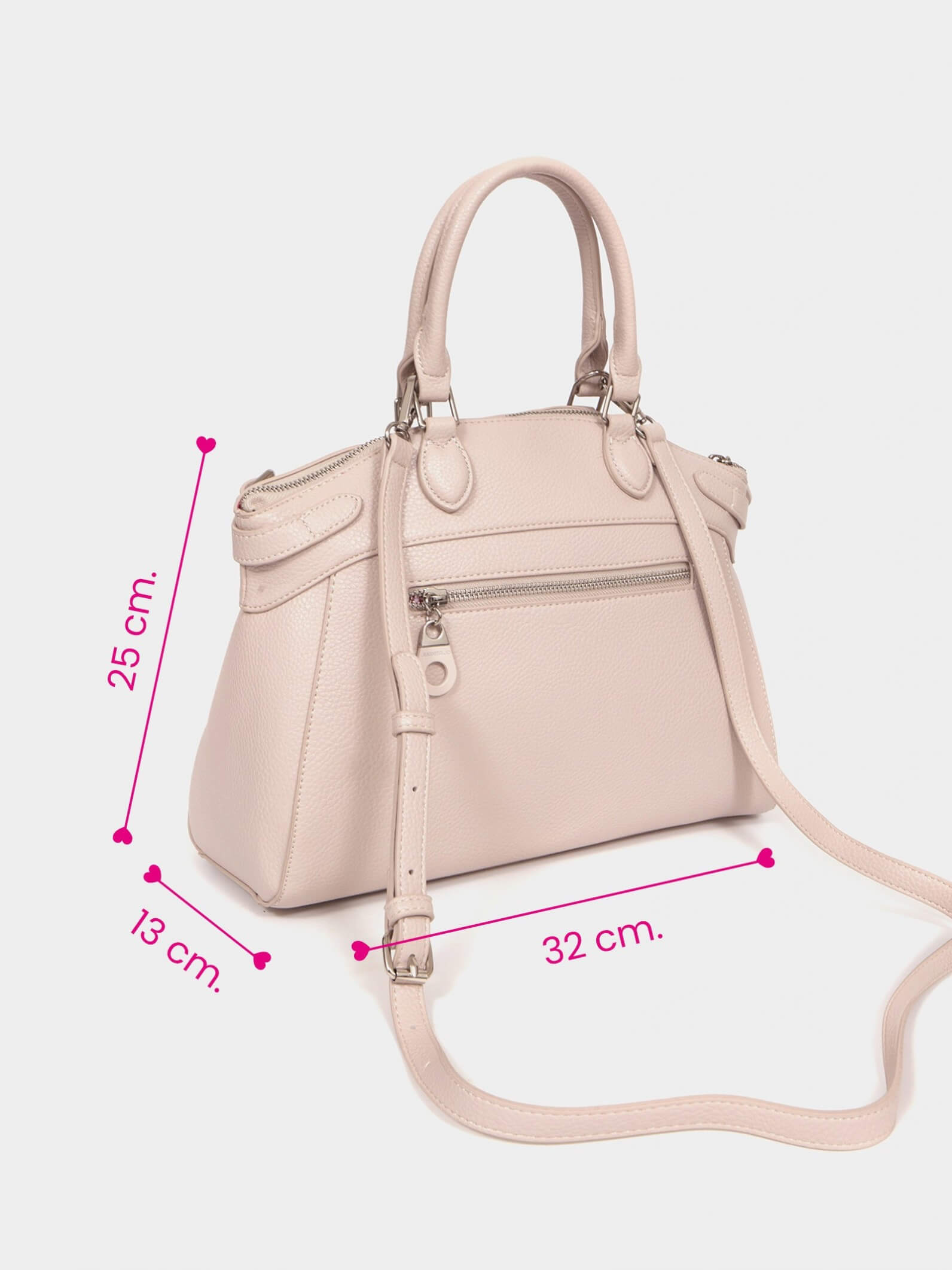 Cartera de mano nude Dallas