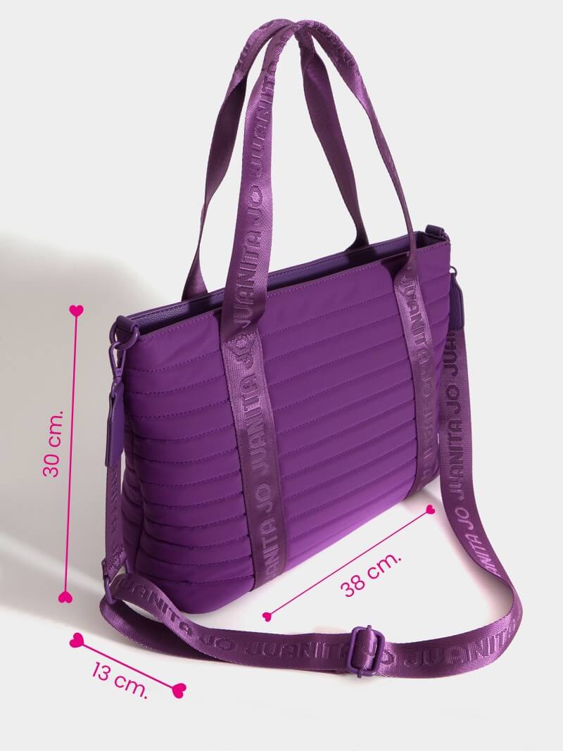 Cartera violeta Ivy