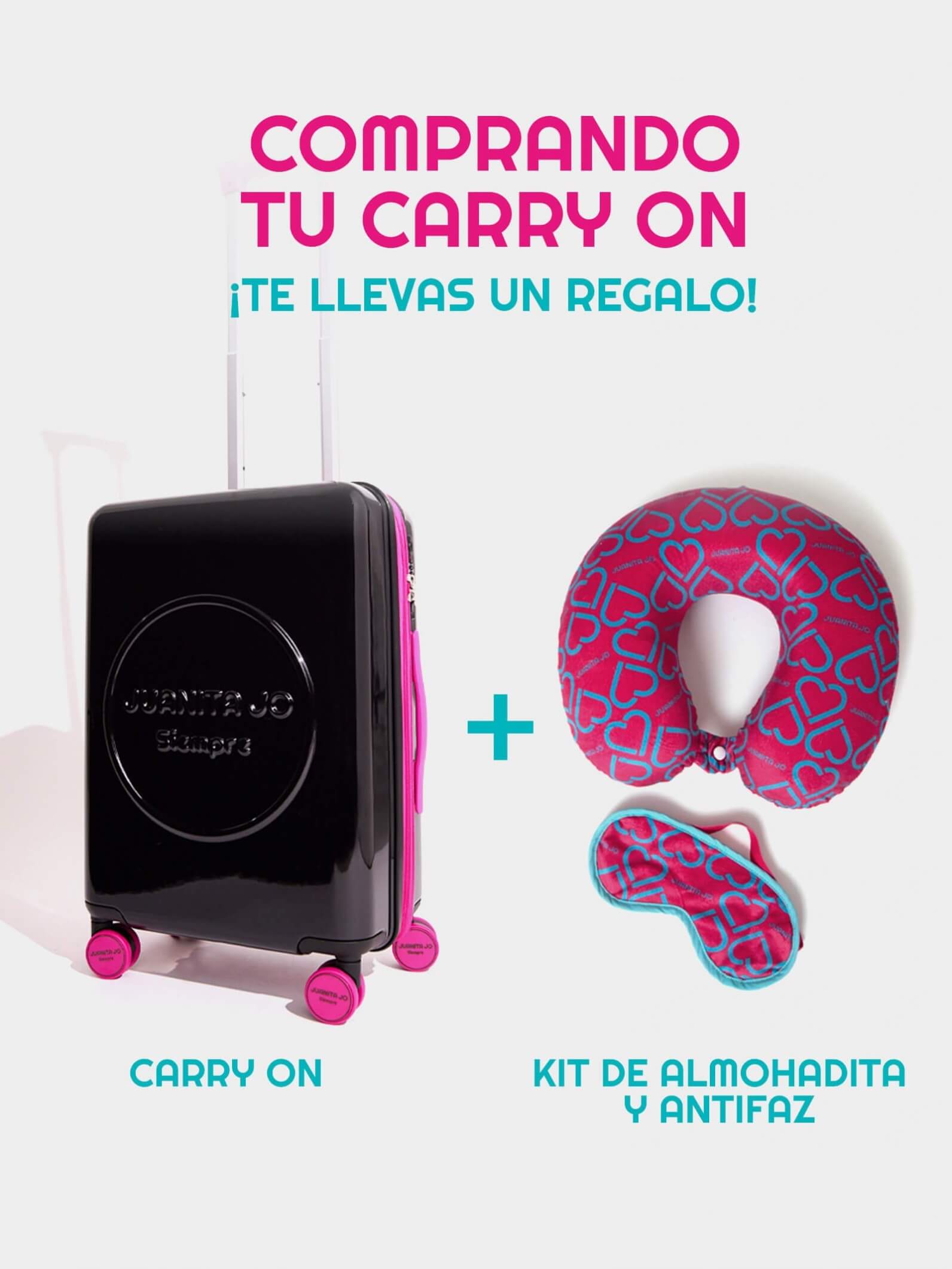 Valija Carry on de 15 Kilos negro