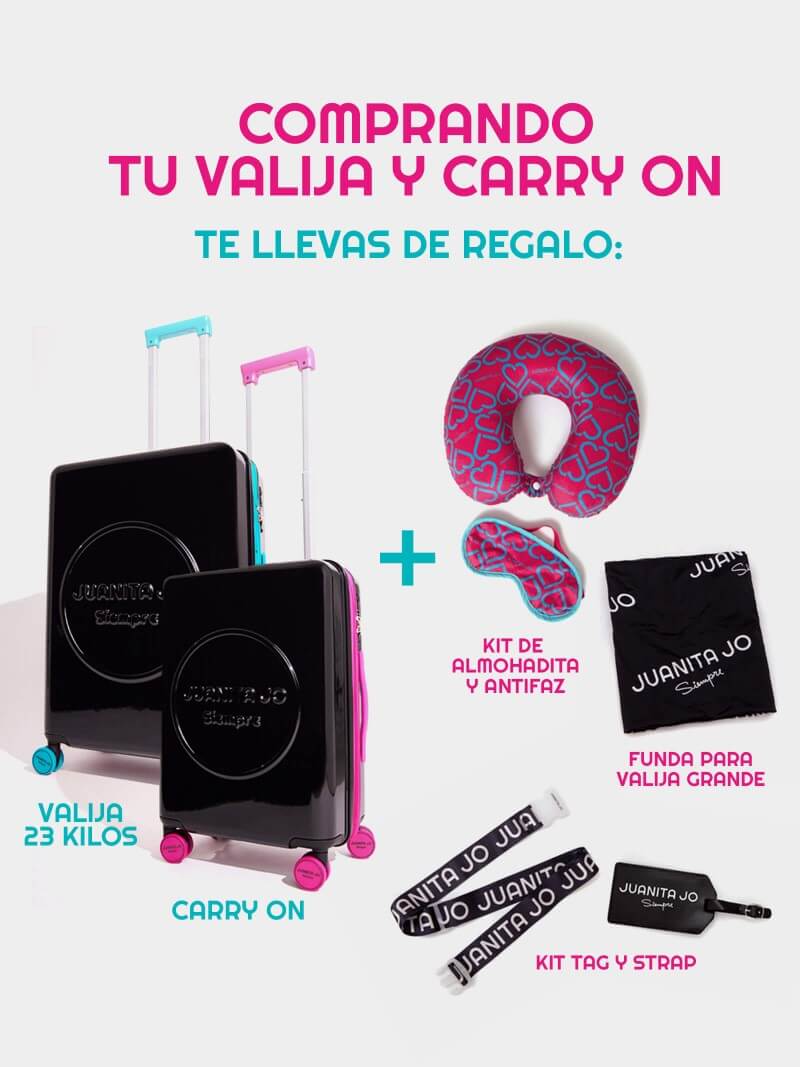 Valija fucsia de 23 kilos