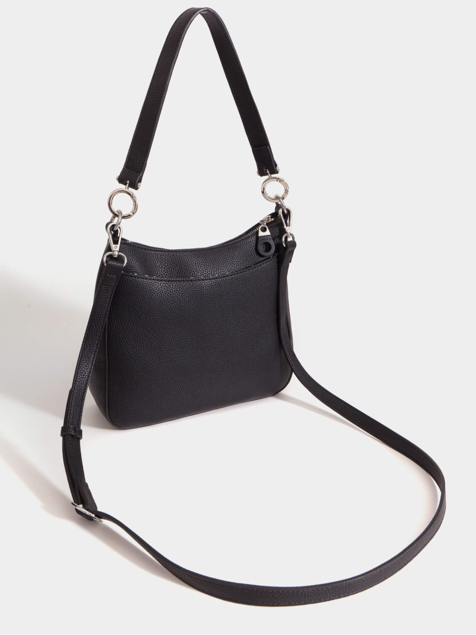 Cartera de hombro negra Milán