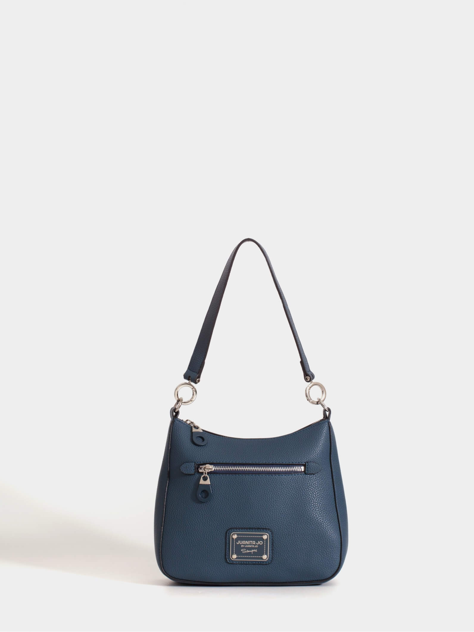 Cartera de hombro azul Milán