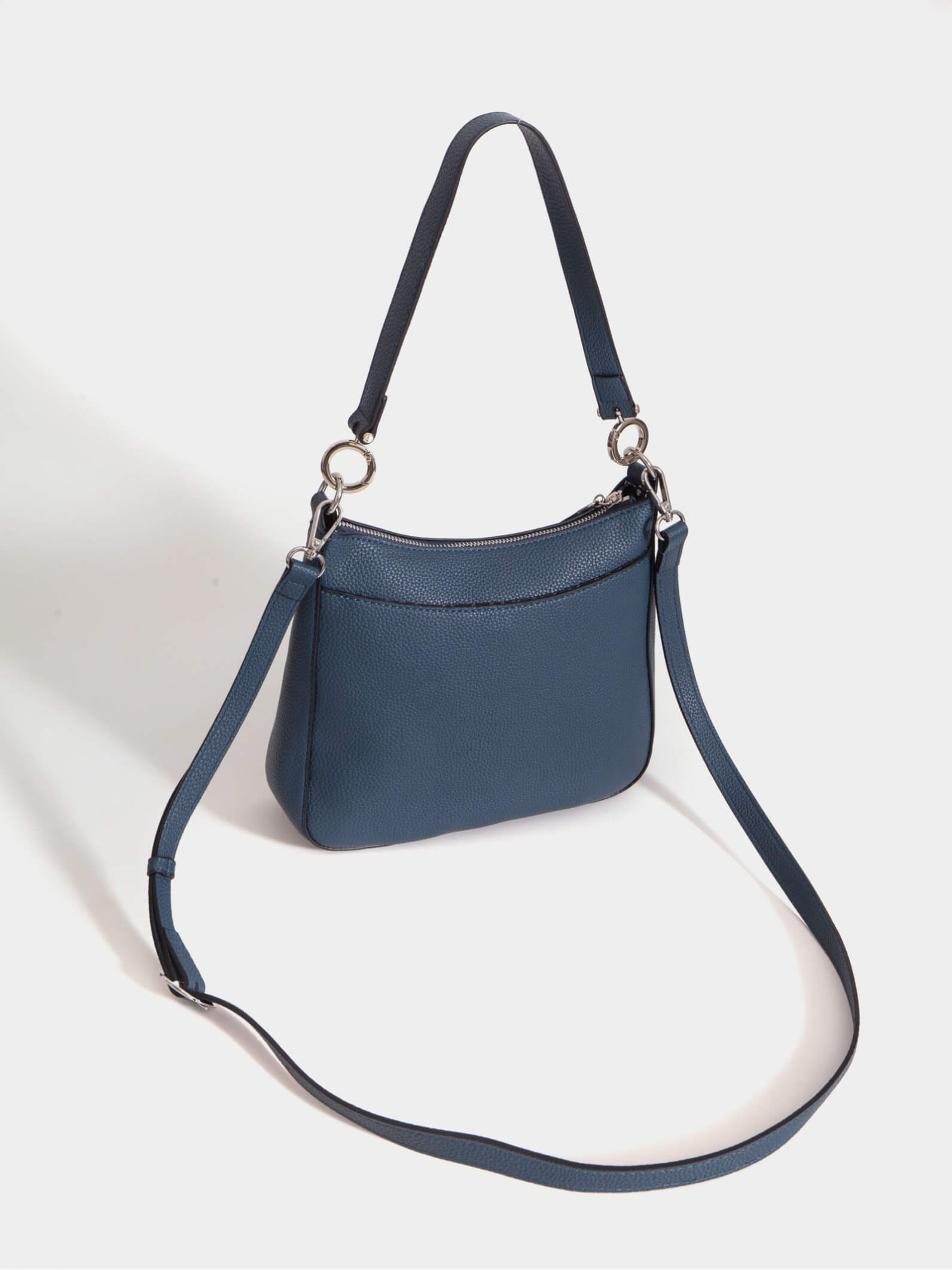 Cartera de hombro azul Milán