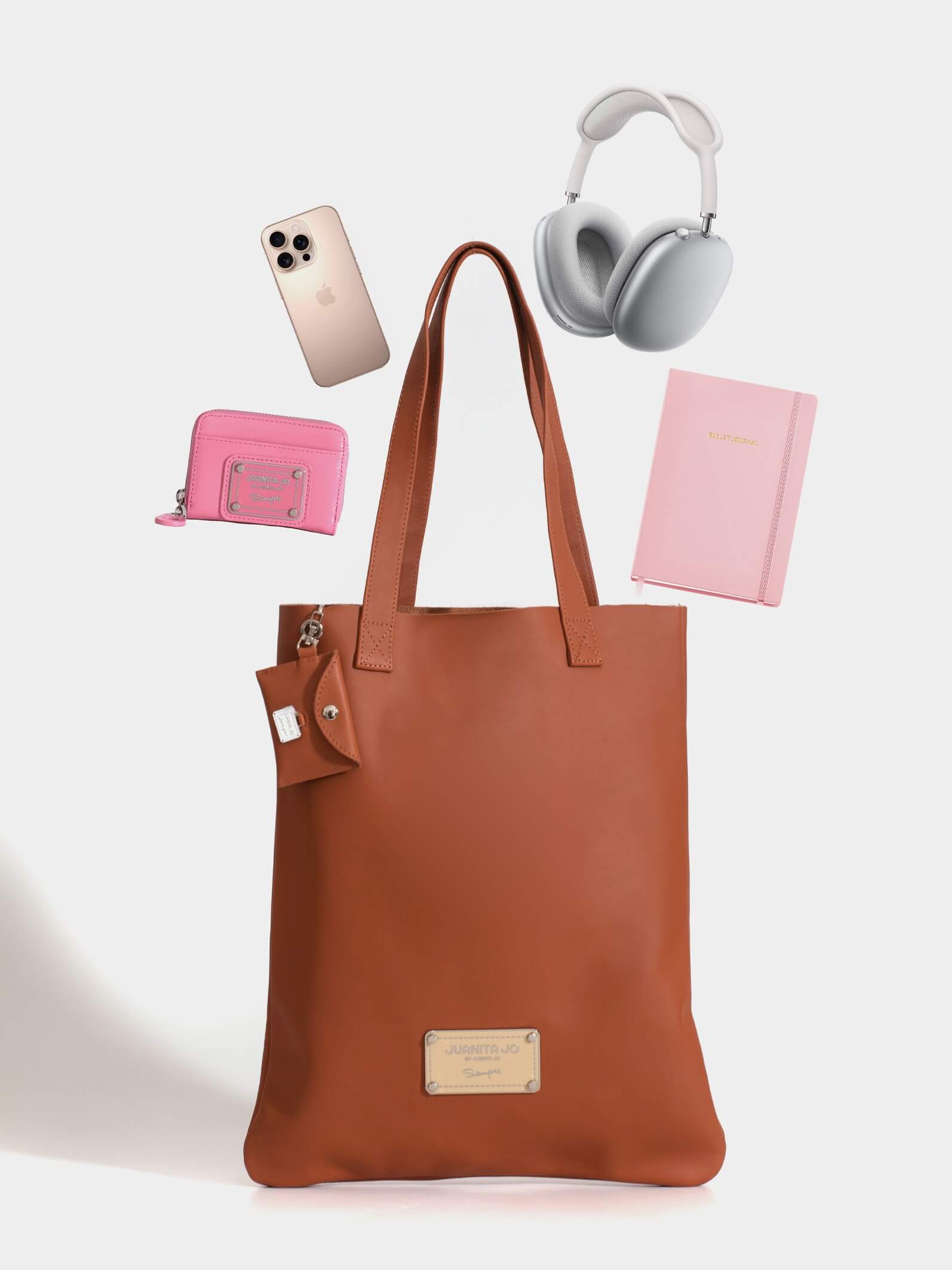 Tote bag de cuero suela Génova