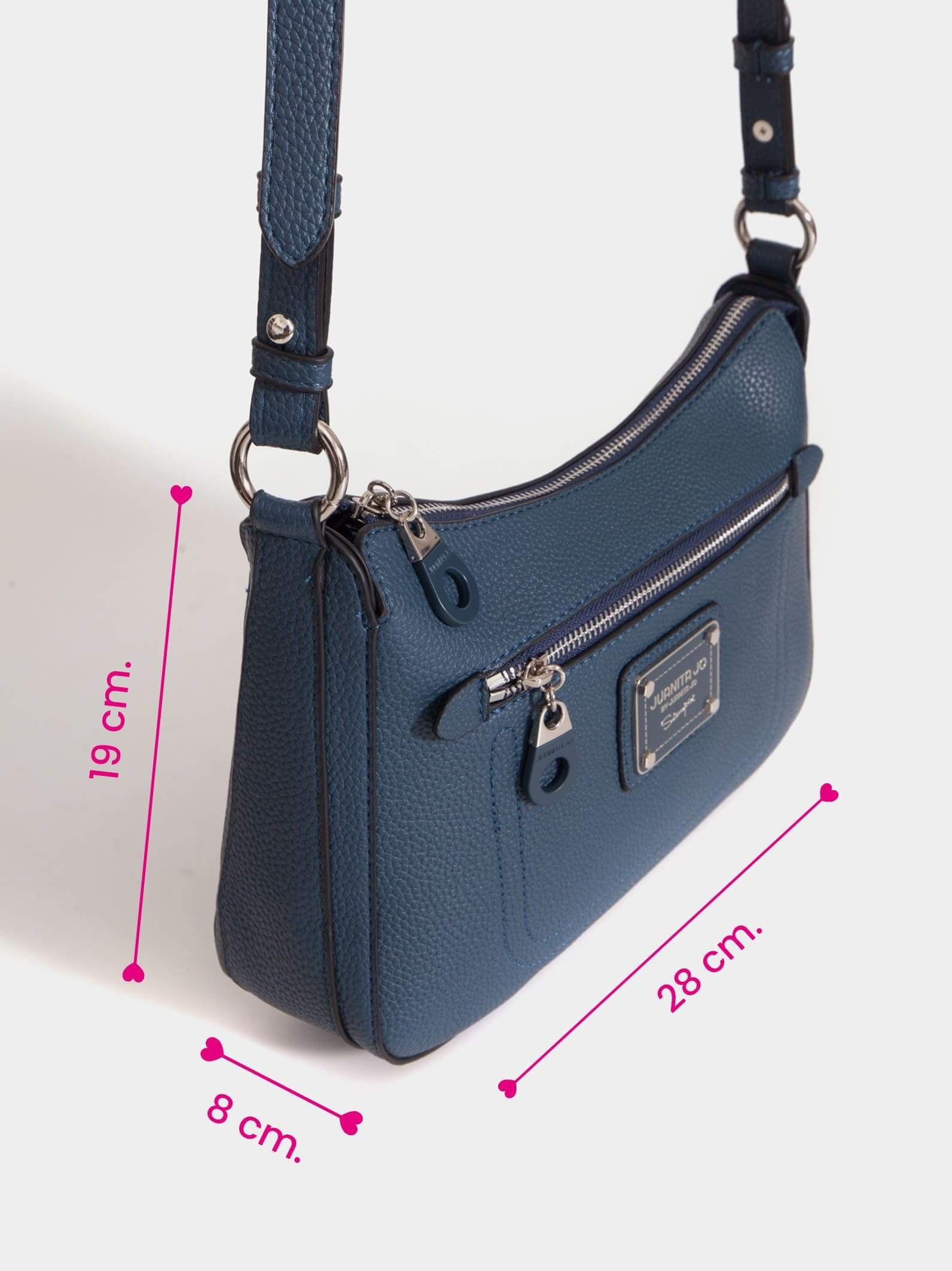Bandolera azul Milán